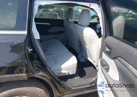 2017 Toyota Highlander Le из США, поврежденный, VIN 5TDBZRFH6HS430771